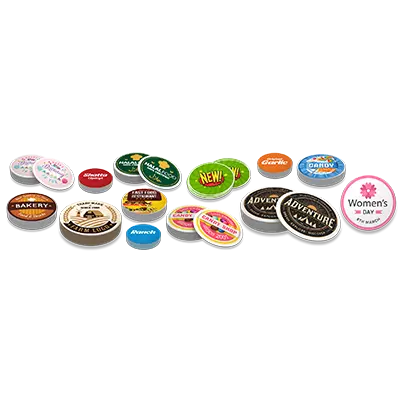 Custom Round Logo Stickers - Custom Boxes Lane