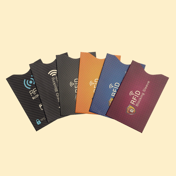 Gift card sleeves